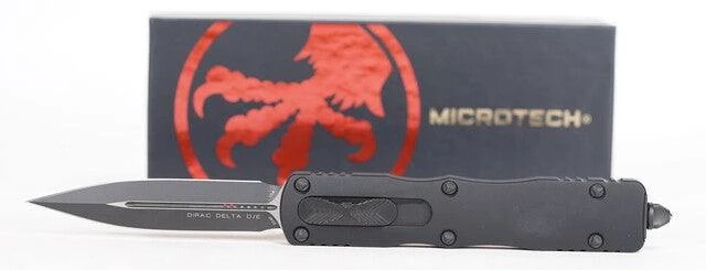 Microtech 227-1 DLCT Dirac Delta Black DLC Double Edge Dagger (USA) All Knife Brands 3 Microtech 227-1 DLCT Dirac Delta Black DLC Double Edge Dagger (USA) All Knife Brands
