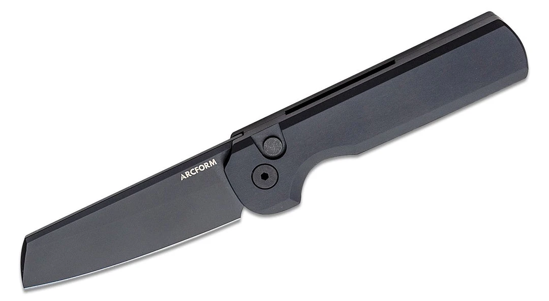 Darcform Slimfoot Auto Black Alum 3.1" 154CM Black Bade (USA) Arcform Knives 3 Darcform Slimfoot Auto Black Alum 3.1" 154CM Black Bade (USA) Arcform Knives