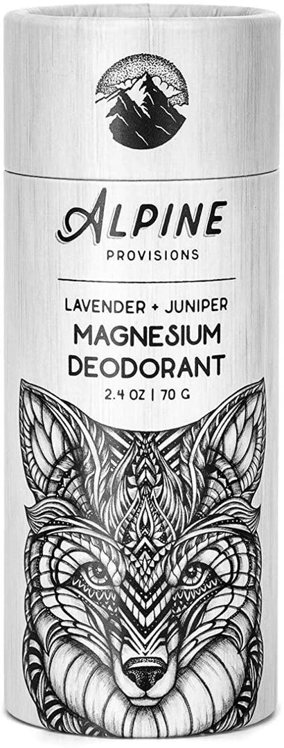 Alpine Provisions Magnesium Deodorant, Lavender + Juniper, 2.4 Oz Soaps & Lotions 4 Alpine Provisions Magnesium Deodorant, Lavender + Juniper, 2.4 Oz Soaps & Lotions