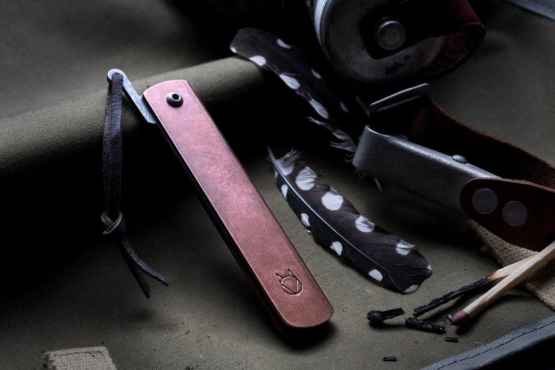 Andersson & Copra Urban Husky Friction Folder Knife Copper (2.9" Stonewash) 3 Andersson & Copra Urban Husky Friction Folder Knife Copper (2.9" Stonewash)