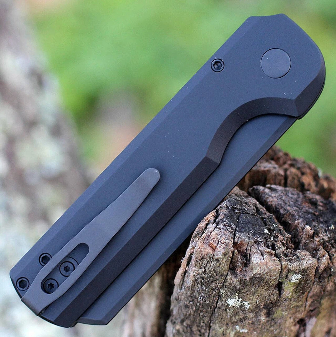 Arcform Slimfoot Operator ARC-081 Auto Blk Alum W/Tritium Button 3" 154CM (USA) Arcform Knives 6 Arcform Slimfoot Operator ARC-081 Auto Blk Alum W/Tritium Button 3" 154CM (USA) Arcform Knives