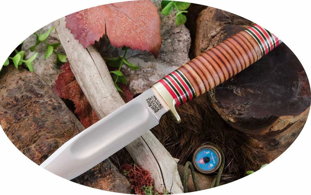 BARK RIVER KNIVES Bark River Canoe Knife CruWear Hellfire Maple Burl (USA) 3 BARK RIVER KNIVES Bark River Canoe Knife CruWear Hellfire Maple Burl (USA)