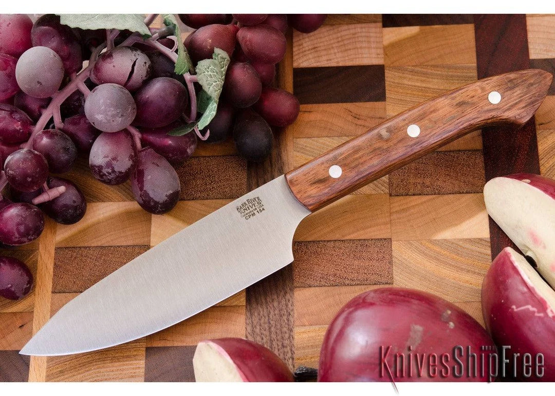 Bark River Knives: Petty Z - CPM 154 - Leopardwood 3 Bark River Knives: Petty Z - CPM 154 - Leopardwood