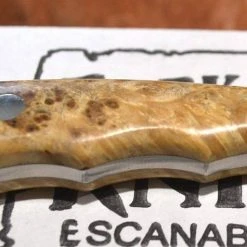 BARK RIVER KNIVES Bark River Mini Canadian CPM 3V Knife Natural Elder Burl #1 (USA)