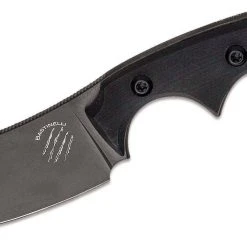 BASTINELLI CREATIONS Bastinelli BB Drago Cutter V2 Fixed 2" Black PVD N690CO All Knife Brands