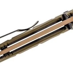 Benchmade 273FE-2 Shane Sibert Mini Adamas Folding Knife 3.25" CruWear Flat Dark Earth Plain Blade, OD Green 10 Benchmade 273FE-2 Shane Sibert Mini Adamas Folding Knife 3.25