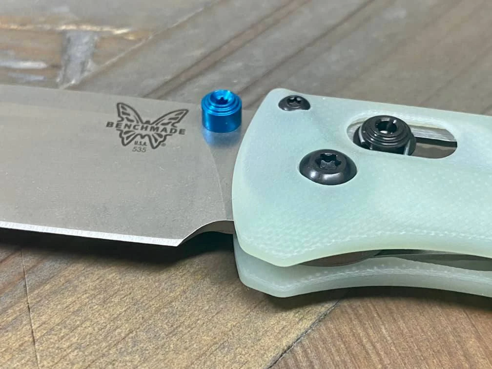 Benchmade 535 Semi-Custom Bugout Knife /w Handles (USA) 12 Benchmade 535 Semi-Custom Bugout Knife /w Handles (USA)