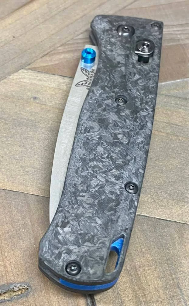 Benchmade 535 Semi-Custom Bugout Knife /w Handles (USA) 7 Benchmade 535 Semi-Custom Bugout Knife /w Handles (USA)