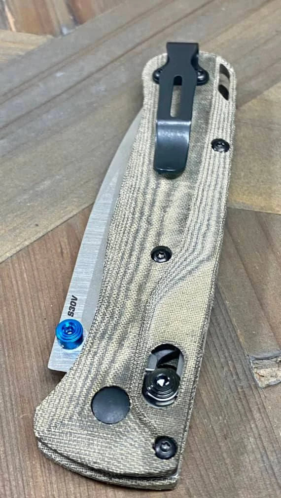 Benchmade 535 Semi-Custom Bugout Knife /w Handles (USA) 11 Benchmade 535 Semi-Custom Bugout Knife /w Handles (USA)