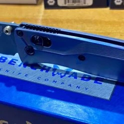 Benchmade 535GRY-1 Semi-Custom Bugout Knife W/ Ti Handles