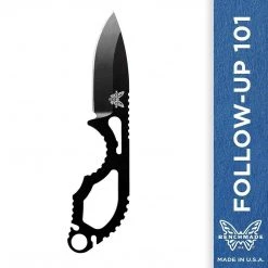Benchmade Follow-Up Fixed Blade Black (2.6") 101BK