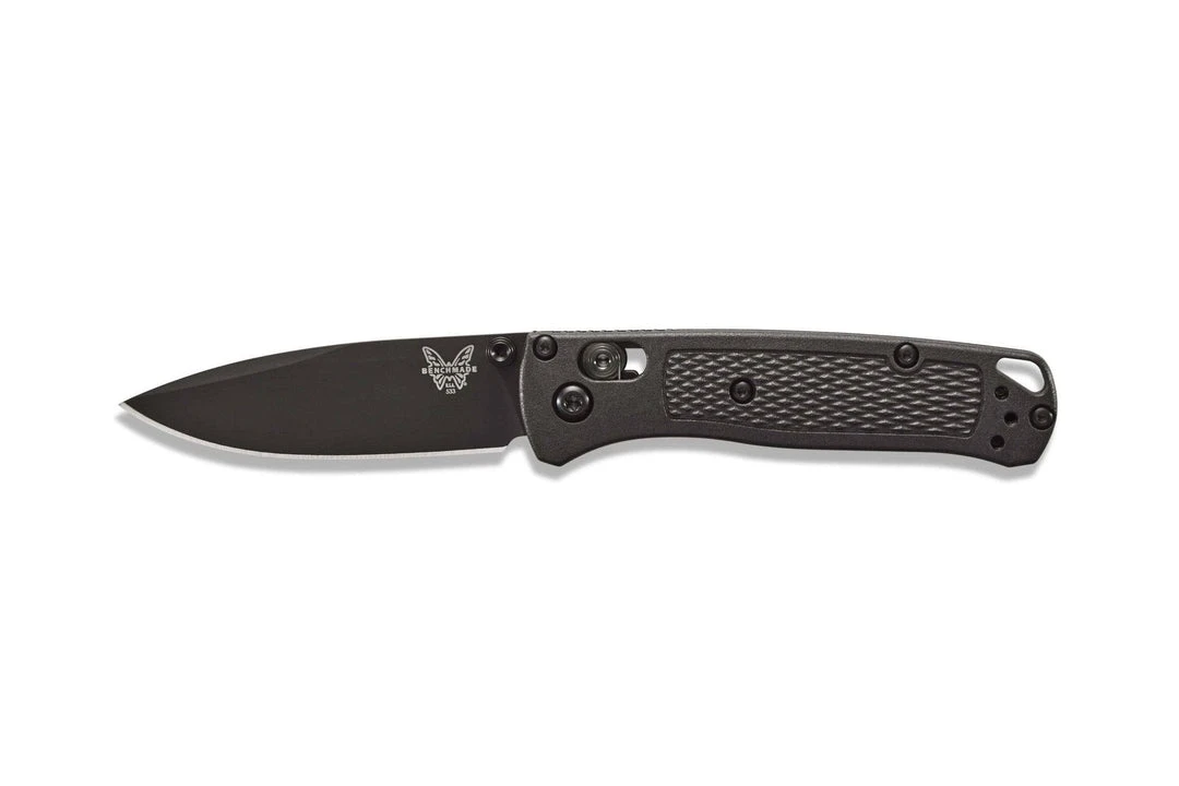 Benchmade Mini Bugout, 2.82" S30V Black Blade, CF-Elite Handle 533BK-2 3 Benchmade Mini Bugout, 2.82" S30V Black Blade, CF-Elite Handle 533BK-2