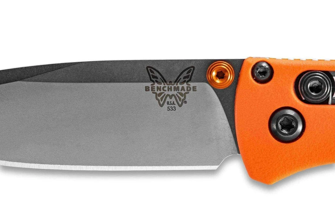 Benchmade Mini Bugout 533 AXIS Knife Orange (2.82" ) 8 Benchmade Mini Bugout 533 AXIS Knife Orange (2.82" )
