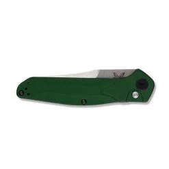 Benchmade Osborne 9400 Auto Knife Green Aluminum (3.4" Satin)