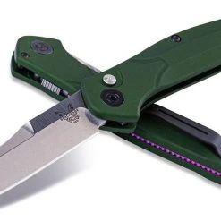 Benchmade Osborne 9400 Auto Knife Green Aluminum (3.4" Satin) 14 Benchmade Osborne 9400 Auto Knife Green Aluminum (3.4