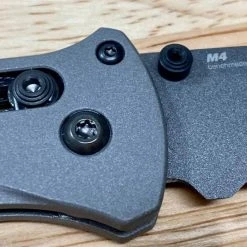 Benchmade Semi-Custom Bailout Knife Titanium Handles (3.4