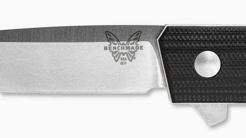 Benchmade Tengu Flipper Knife Black G-10 (2.77" Satin) 601 4 Benchmade Tengu Flipper Knife Black G-10 (2.77" Satin) 601