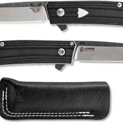 Benchmade Tengu Flipper Knife Black G-10 (2.77" Satin) 601 12 Benchmade Tengu Flipper Knife Black G-10 (2.77