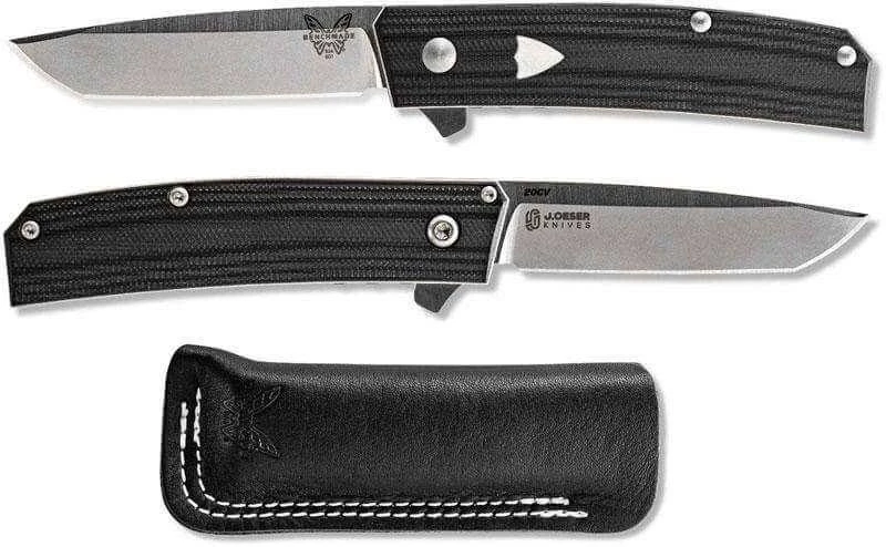 Benchmade Tengu Flipper Knife Black G-10 (2.77" Satin) 601 7 Benchmade Tengu Flipper Knife Black G-10 (2.77" Satin) 601