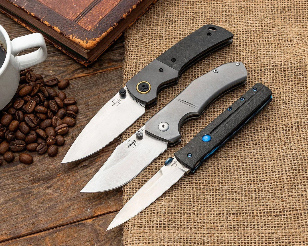 Boker 01BO312 Jive Folding Knife 2.95" D2 Ti 7 Boker 01BO312 Jive Folding Knife 2.95" D2 Ti