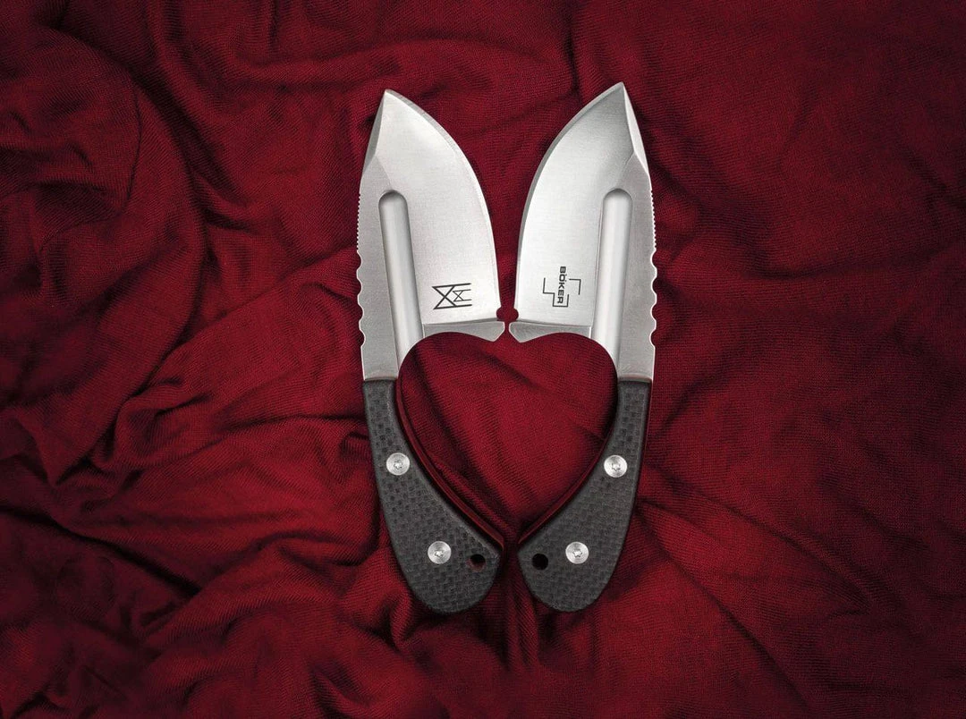 Boker 02BO037 Sigyn Fixed Blade Neck Knife 1.97" D2 5 Boker 02BO037 Sigyn Fixed Blade Neck Knife 1.97" D2