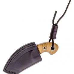 Boker 02BO238 Vox Knives Gnome Fixed 2.2" Olive Wood 11 Boker 02BO238 Vox Knives Gnome Fixed 2.2