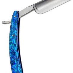 Boker 140557 Blue Shell Straight Razor 7/8" Carbon Steel 10 Boker 140557 Blue Shell Straight Razor 7/8