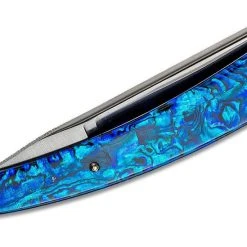 Boker 140557 Blue Shell Straight Razor 7/8" Carbon Steel 12 Boker 140557 Blue Shell Straight Razor 7/8