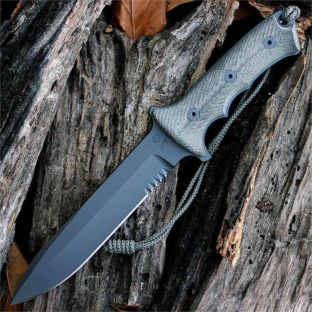 CHRIS REEVE KNIVES Chris Reeves Green Beret 7" Spear Point Knife S45VN Black Sheath (USA) 7 CHRIS REEVE KNIVES Chris Reeves Green Beret 7" Spear Point Knife S45VN Black Sheath (USA)