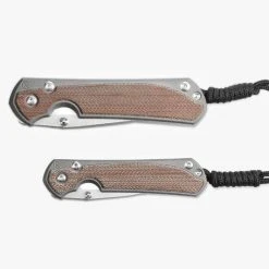CHRIS REEVE KNIVES Chris Reeves Small Sebenza 31 Natural Canvas Micarta