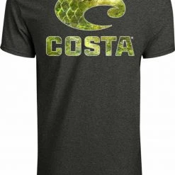 Costa Mossy Oak Coastal Mahi Short Sleeve T Shirt (Navy) Costa Sunglasses