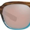Costa Waterwoman Sunglasses Shiny Wahoo Copper Silver Mirror 580G