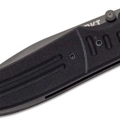 CRKT 6865 Ignitor T Assisted Folding Knife 3.38" Black G10 Handles