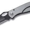 CRKT Pazoda 2 Folding Knife 2.125" Plain Blade, Stainless Steel Handles