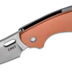 CRKT Pilar Frame Lock Knife Stainless Steel/Copper (2.4" Satin) 5311CU