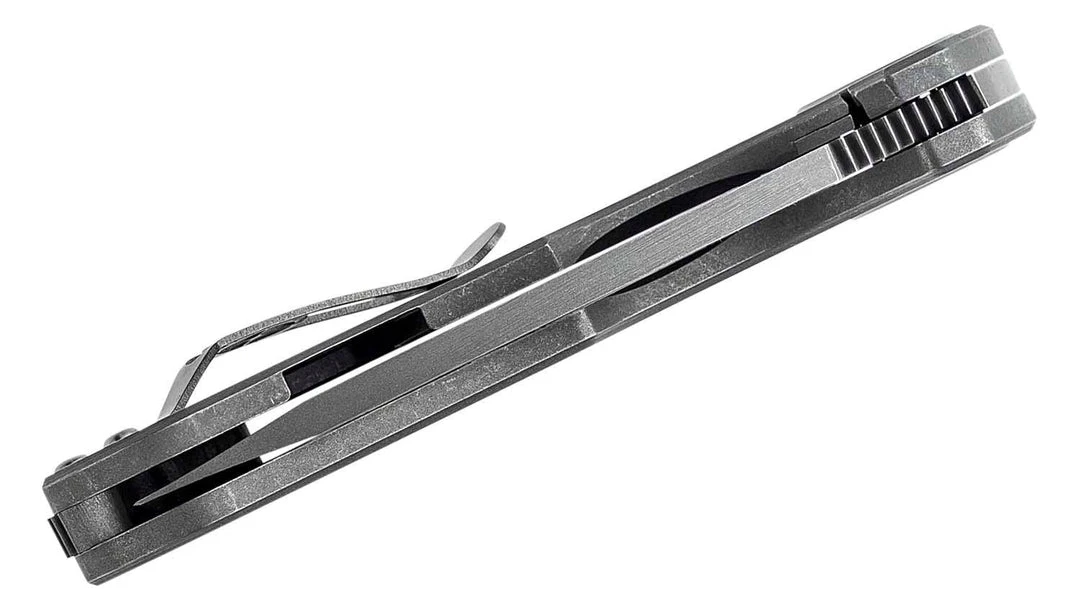 CURTISS CUSTOM KNIVES Curtiss F3 Medium Flipper Knife 3.25" CTS-XHP Slicer Blade, Standard Titanium Handles - F3 Medium SL/FL 6 CURTISS CUSTOM KNIVES Curtiss F3 Medium Flipper Knife 3.25" CTS-XHP Slicer Blade, Standard Titanium Handles - F3 Medium SL/FL