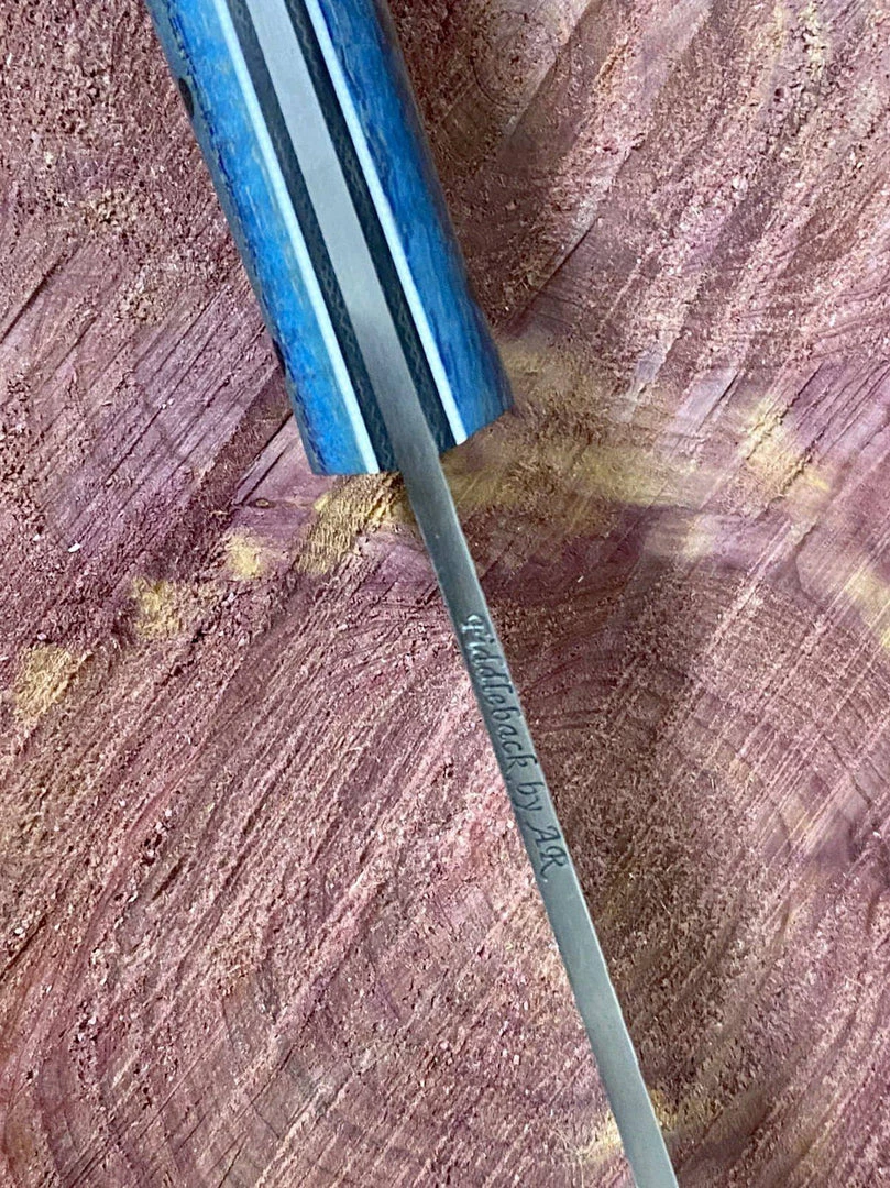 Fiddleback Forge Bushcrafter Sr. Knife W/ Curly Ash Handles 6 Fiddleback Forge Bushcrafter Sr. Knife W/ Curly Ash Handles