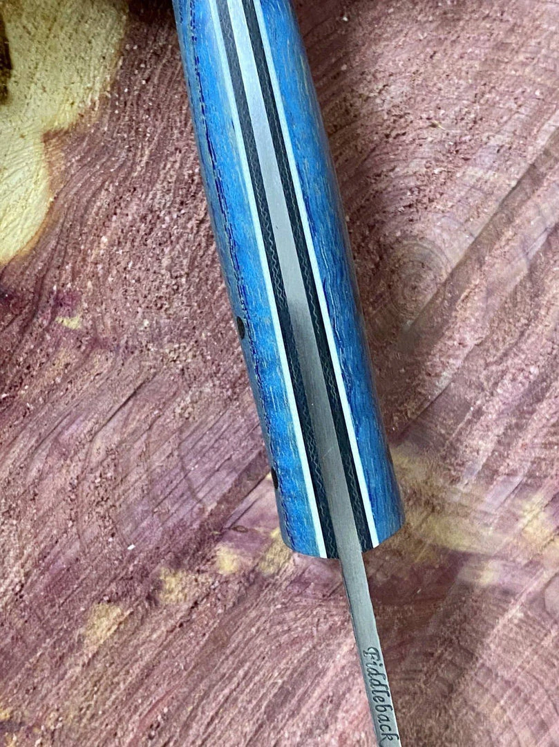 Fiddleback Forge Bushcrafter Sr. Knife W/ Curly Ash Handles 7 Fiddleback Forge Bushcrafter Sr. Knife W/ Curly Ash Handles