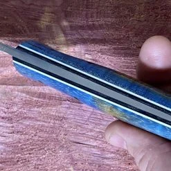 Fiddleback Forge Camp Muk Knife W/ Curly Ash Handles