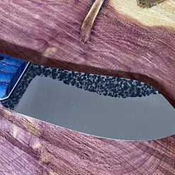 Fiddleback Forge Camp Muk Knife W/ Curly Ash Handles