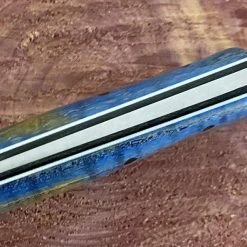 Fiddleback Forge Camp Muk Knife W/ Curly Ash Handles