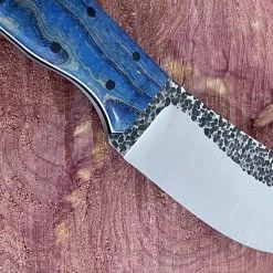 Fiddleback Forge Camp Muk Knife W/ Curly Ash Handles