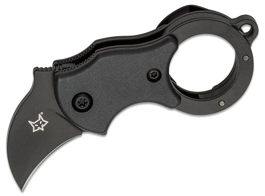 FOX KNIVES Fox 01FX325 FX-535B Mini-Ka Folding Karambit 1" Black 3 FOX KNIVES Fox 01FX325 FX-535B Mini-Ka Folding Karambit 1" Black