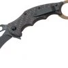FOX KNIVES Fox FKMD FX-599TIC 01FX122 Folding Karambit 2.55" ELMAX Carbon Fiber/Titanium Handles 2 FOX KNIVES Fox FKMD FX-599TIC 01FX122 Folding Karambit 2.55" ELMAX Carbon Fiber/Titanium Handles