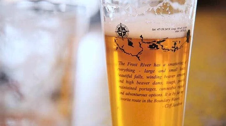 FROST RIVER TRADING Frost River Logo Pint Glass (USA) Canvas Packs 4 FROST RIVER TRADING Frost River Logo Pint Glass (USA) Canvas Packs