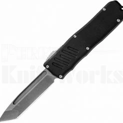 GUARDIAN TACTICAL RECON-035 TANTO OTF AUTO KNIFE BLACK / STONEWASH 93521