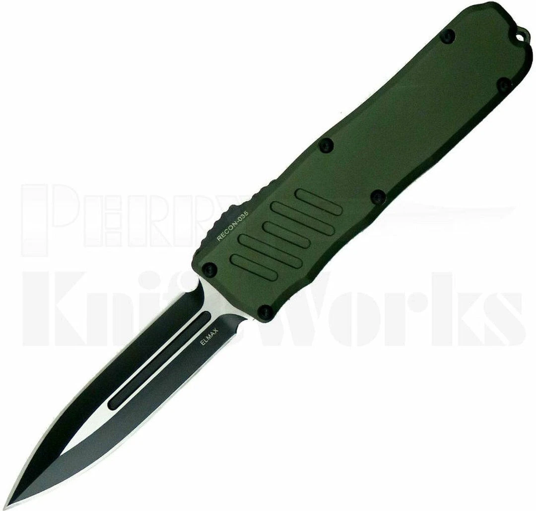 Guardian Tactical Recon-035 Two-tone Elmax D/E OD OTF Auto Knife 98231 3 Guardian Tactical Recon-035 Two-tone Elmax D/E OD OTF Auto Knife 98231