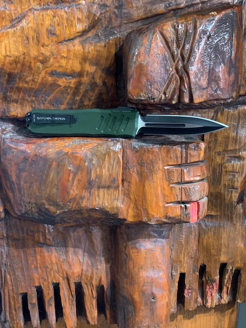 Guardian Tactical Recon-035 Two-tone Elmax D/E OD OTF Auto Knife 98231 5 Guardian Tactical Recon-035 Two-tone Elmax D/E OD OTF Auto Knife 98231