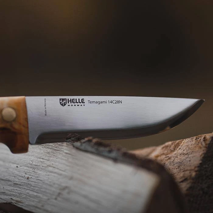 Helle Temagami 14C28N Limited Edition Knife- Design By Les Stroud 5 Helle Temagami 14C28N Limited Edition Knife- Design By Les Stroud