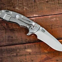 RICK HINDERER All Knife Brands Hinderer XM-18 3.5″ Recurve Stonewash FDE G10